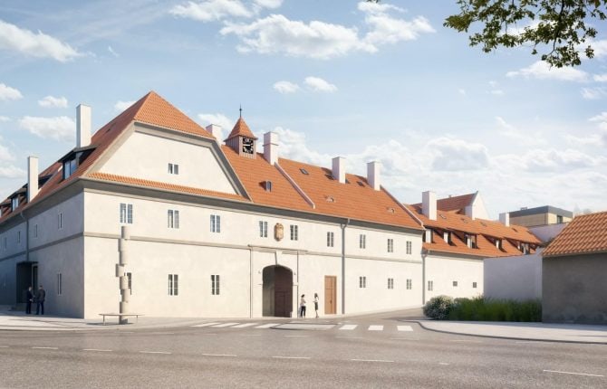 Jinonický Dvůr-vchod