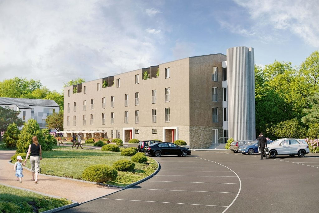 Pohodlné parkování u rezidenčního projektu - Nová Kněžívka - 6