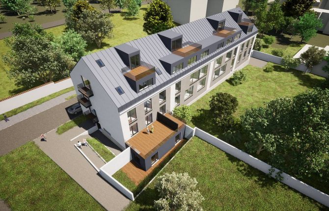 Blízko přírody v Residence U zámecké zahrady v Kladně