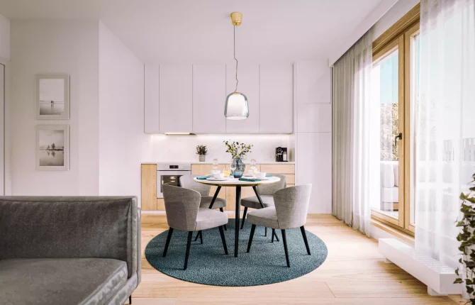 Rezidence Maroldka-jídelna s kuchyní