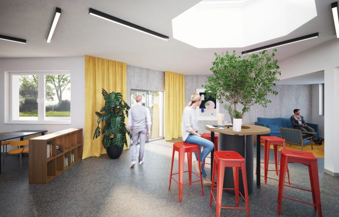 Skyline Chodov-společné prostory