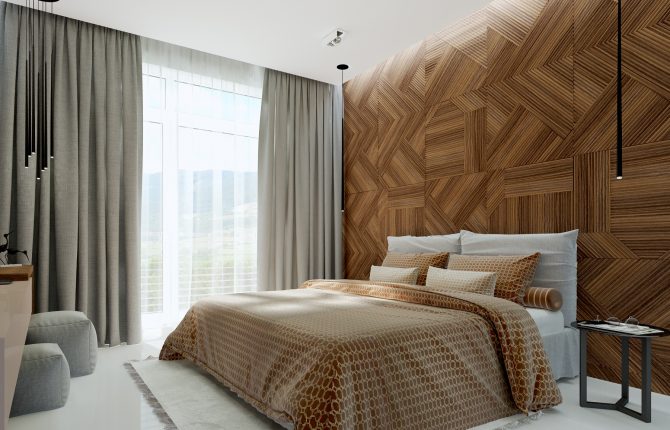 Pohodlná ložnice v rezidenčním projektu - Zlatý Kopec - 2