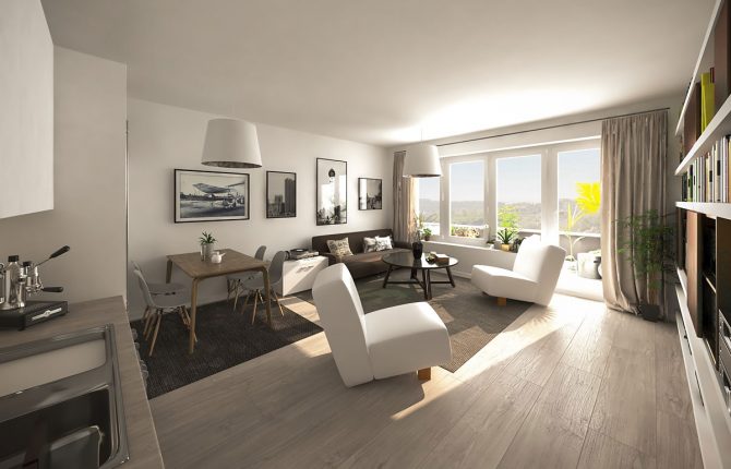 Světlý byt v Zlatém Kopci - 7