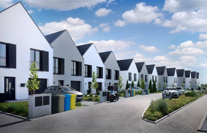 Ulice v blízkosti rezidence - Resort za hřištěm - 2