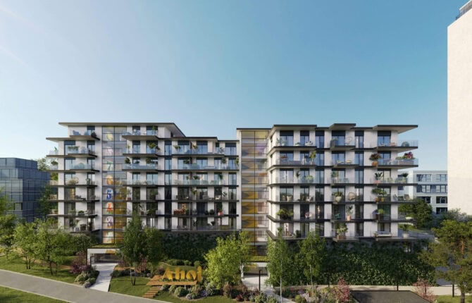 Nový bytový projekt v Modřanech Vanguard Ahoj - 1