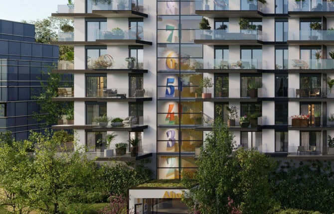 Důmyslná architektura projektu Vanguard Ahoj v Modřanech - 6