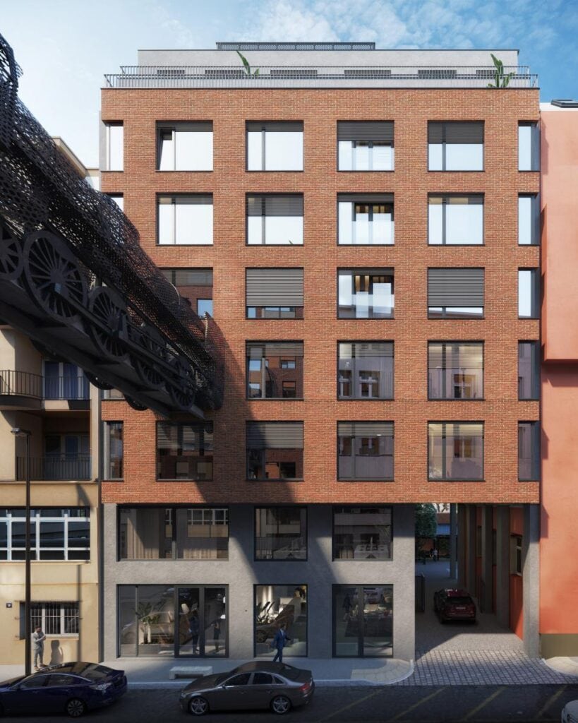 Budovo zvenku - nové byty LOKO Libeň - 2